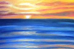 sunset-over-blue-waves-port-philip-bay